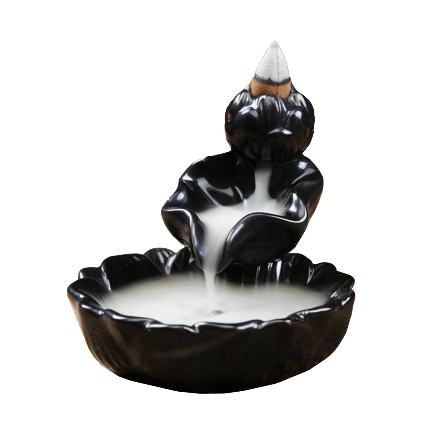 Waterlily Ceramic Backflow Burner