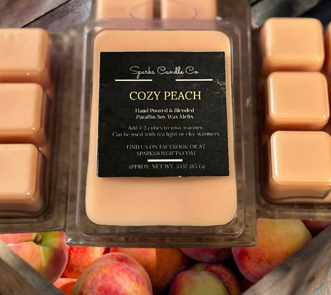 Cozy Peach Wax Melts