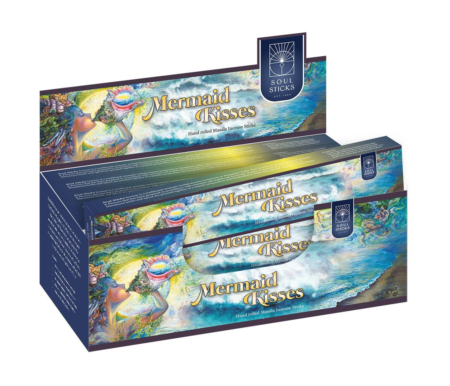 Soul Sticks - Mermaid Kisses Masala Incense Sticks (12)