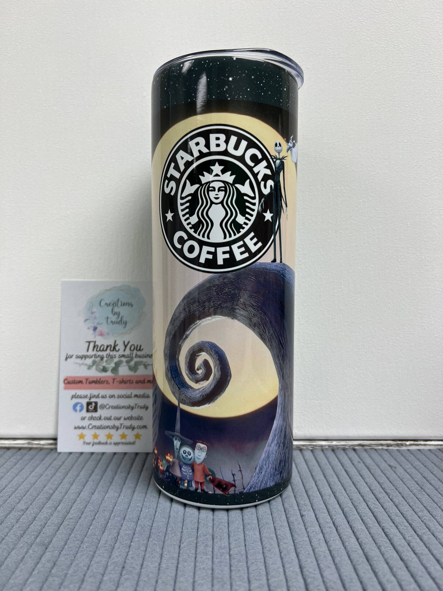 Nightmare Before Christmas Starbucks- Tumbler