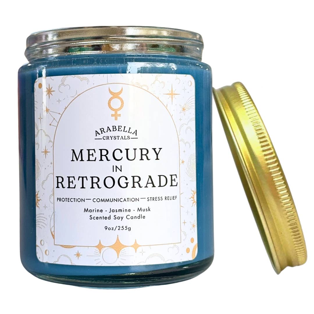 Mercury Retrograde Candle