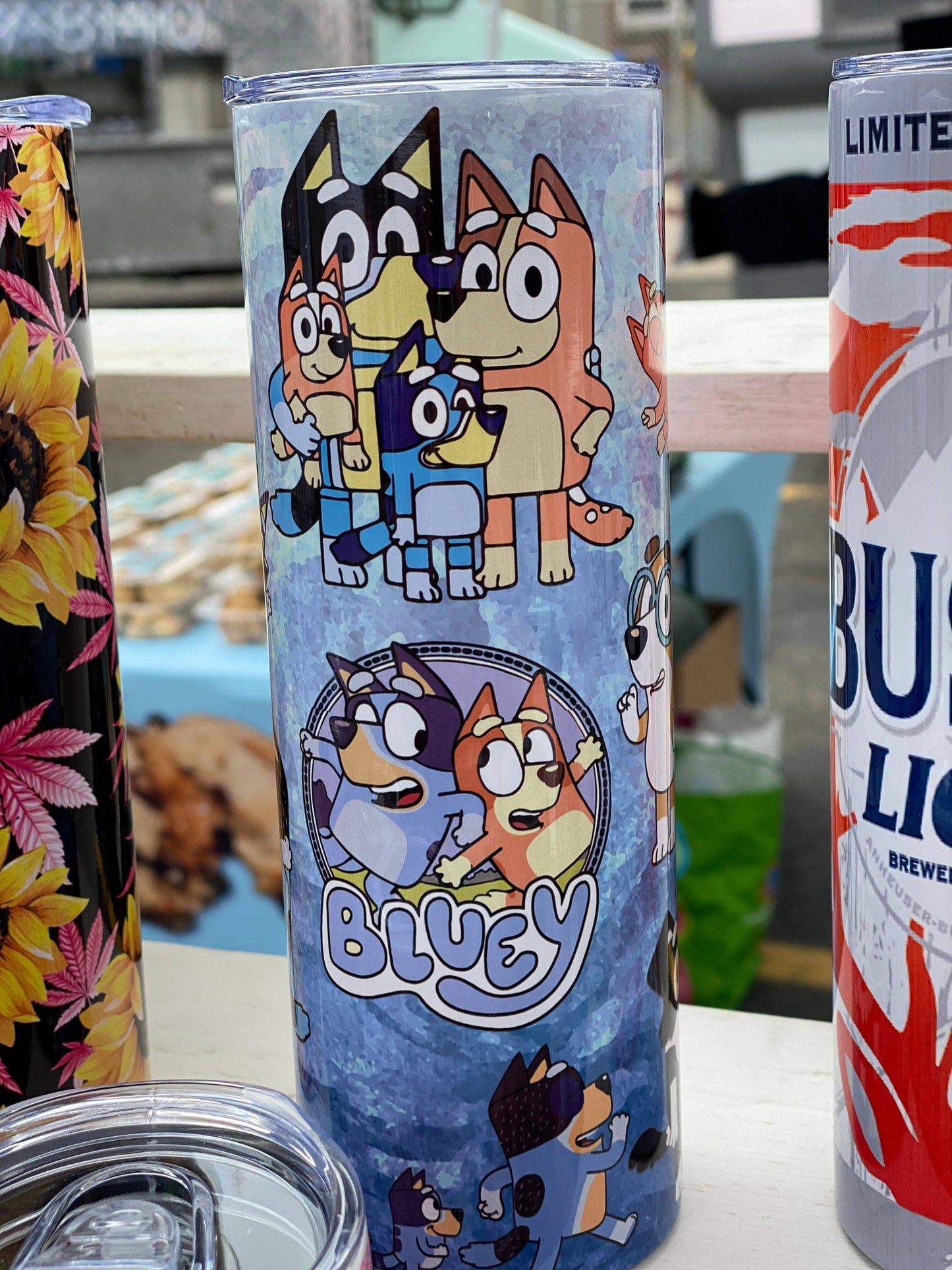 Bluey- Stainless Steel Sublimated Tumbler