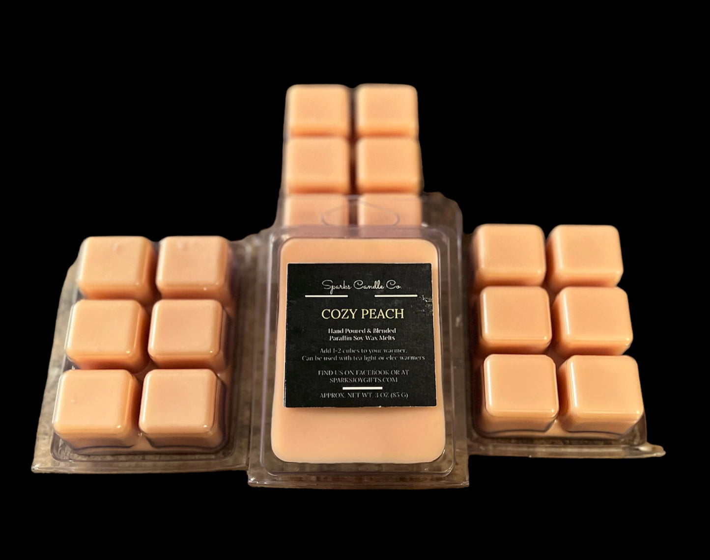 Cozy Peach Wax Melts