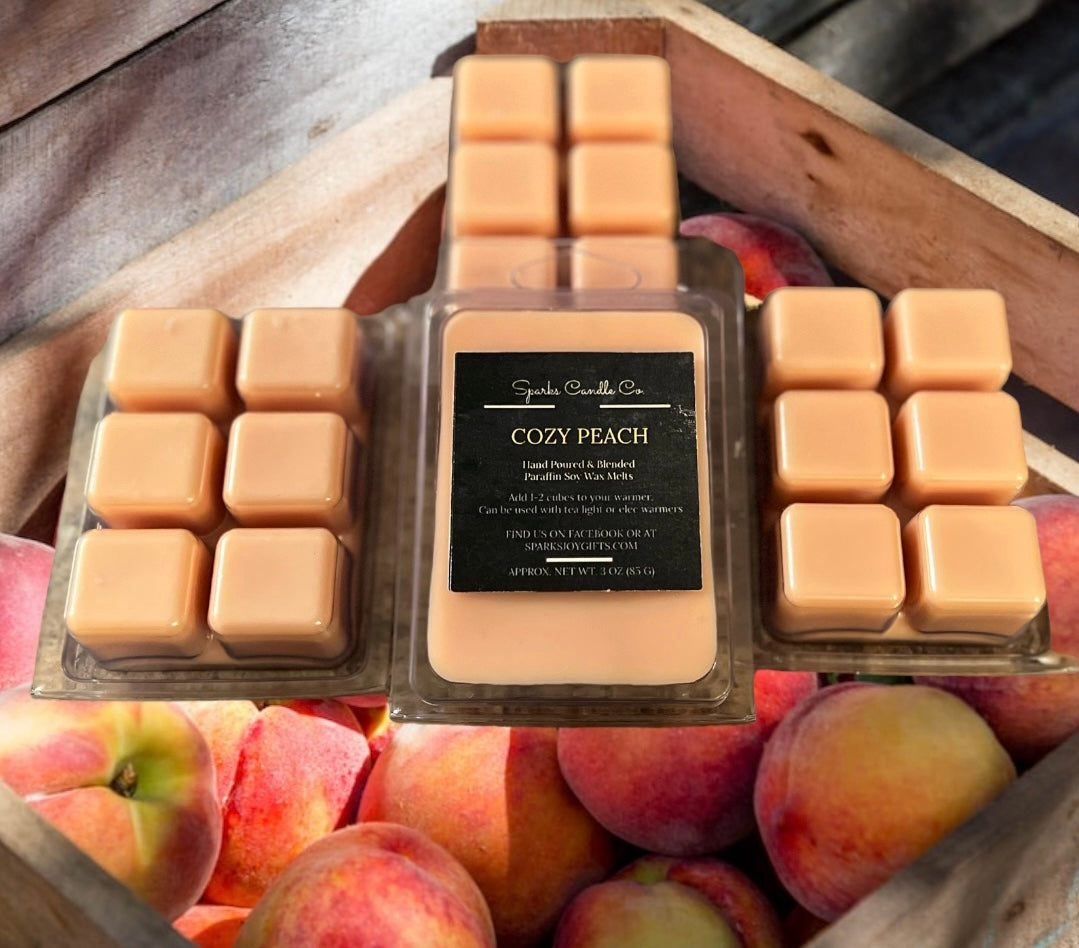 Cozy Peach Wax Melts