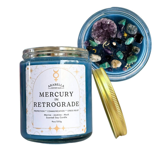 Mercury Retrograde Candle