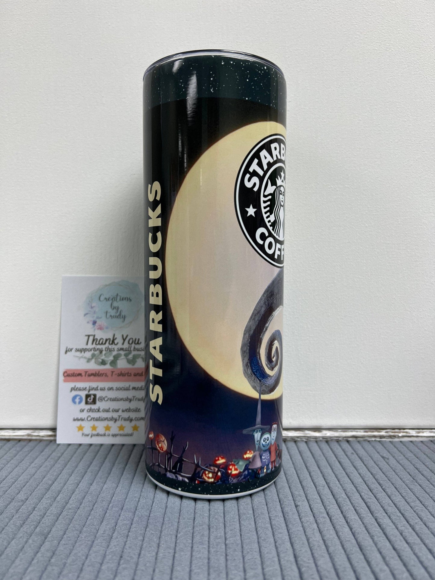 Nightmare Before Christmas Starbucks- Tumbler