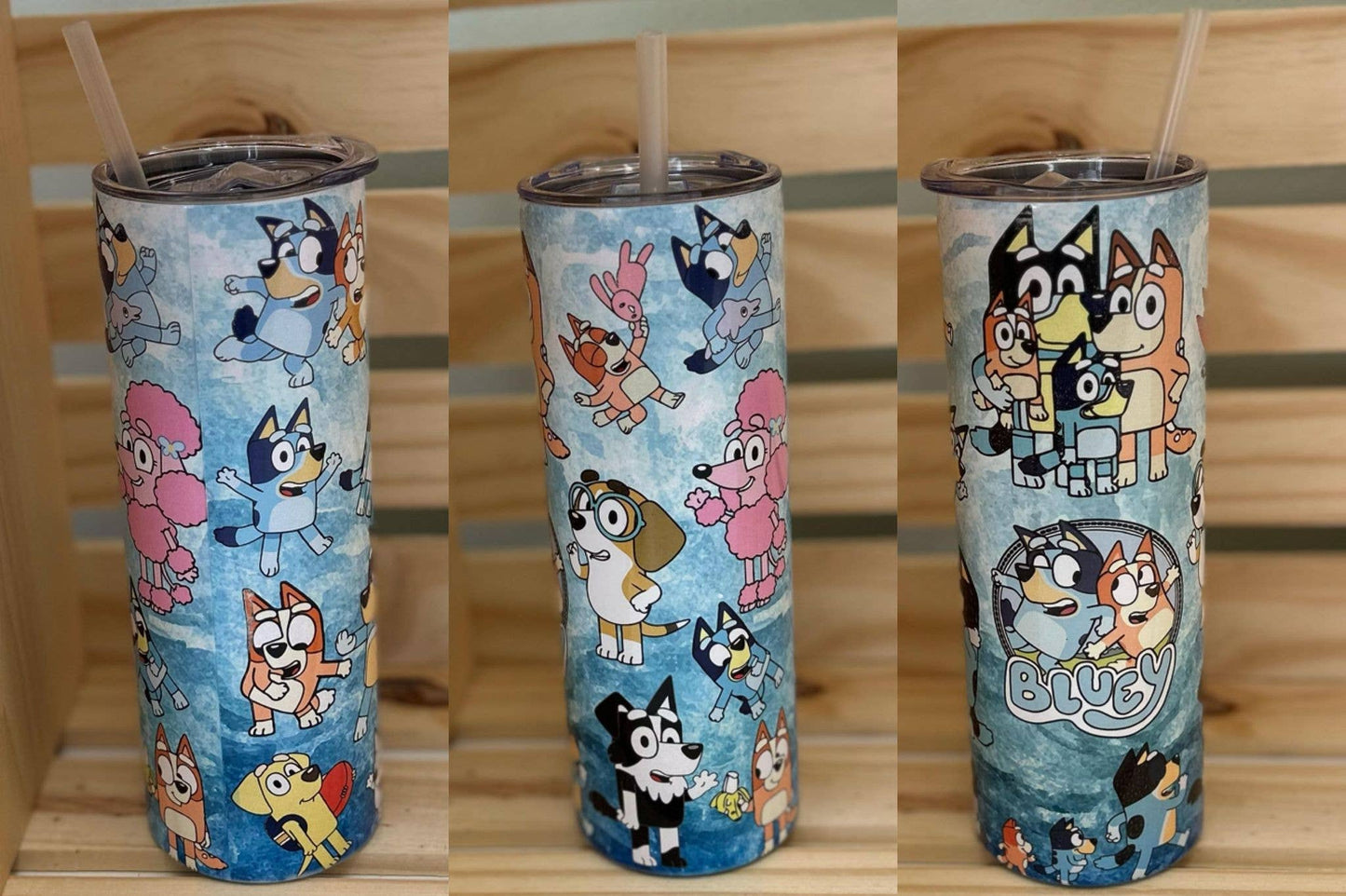 Bluey- Stainless Steel Sublimated Tumbler