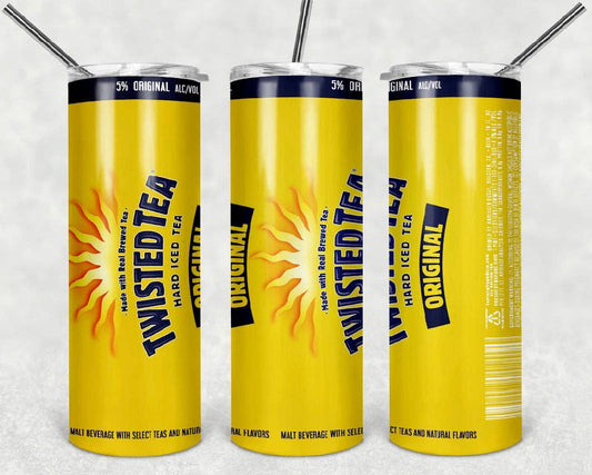 Twisted Tea- 20oz Stainless Steel Sublimated Tumbler