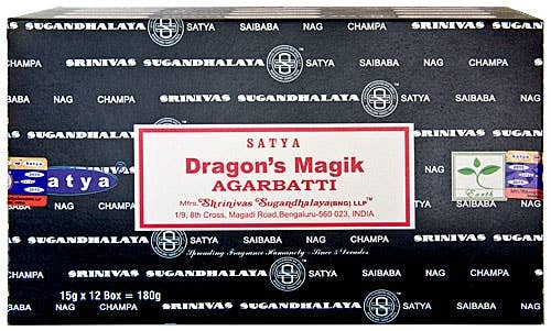 Dragon's Magik Satya Incense Sticks 1 Box 15 Gram Pack