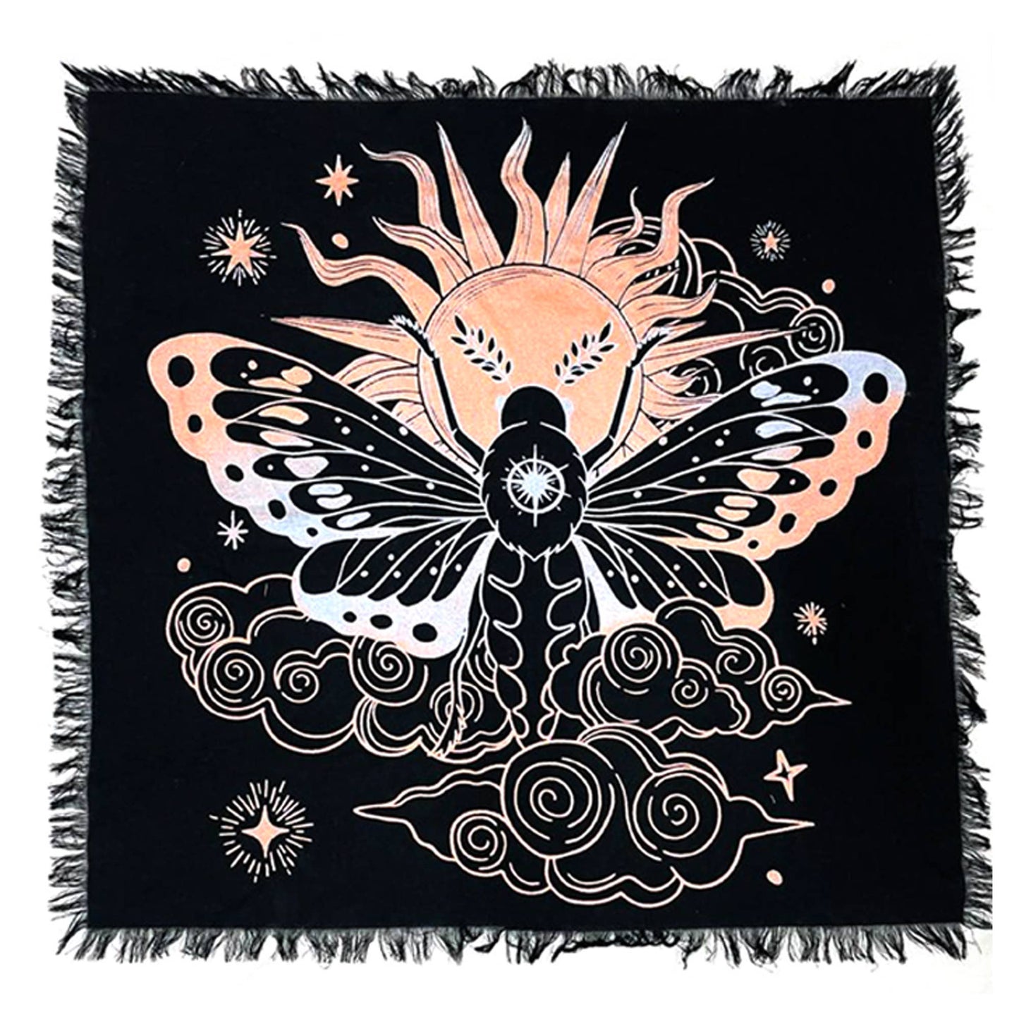 THE MOTH 24″ X 24″ ALTAR CLOTH TAPESTRY