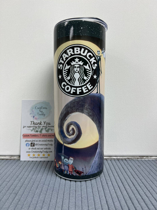 Nightmare Before Christmas Starbucks- Tumbler