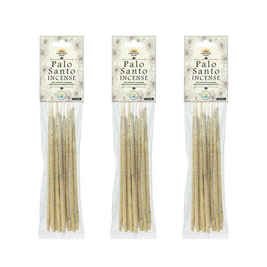 Palo Santo Artisan Resin Rolled Incense Sticks 10 Sticks