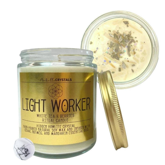 Light Worker Candle Jar