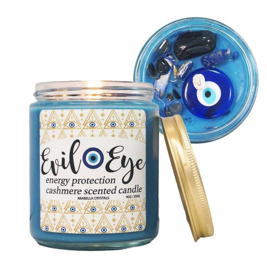 Evil Eye Candle Jar