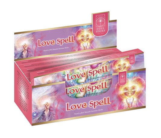 Soul Sticks Love Spell 12 Pack Incense Sticks