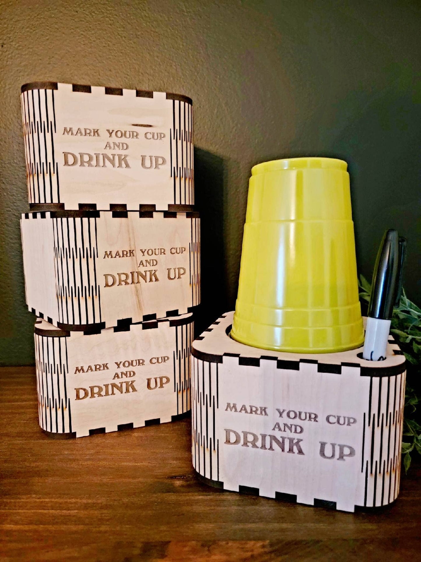 Party Solo Cup Holder: Mark Your Cup and Drink Up- Summer