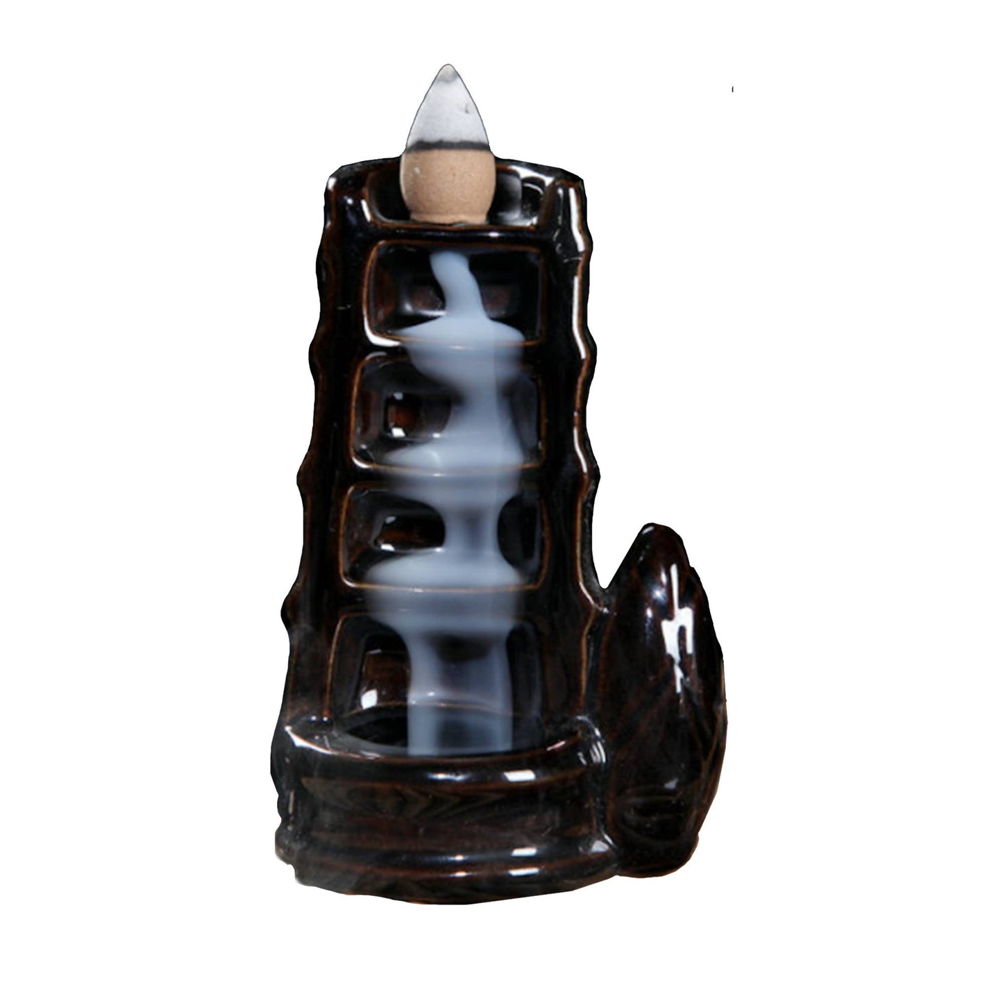 Tower Waterfall Ceramic Backflow Burner