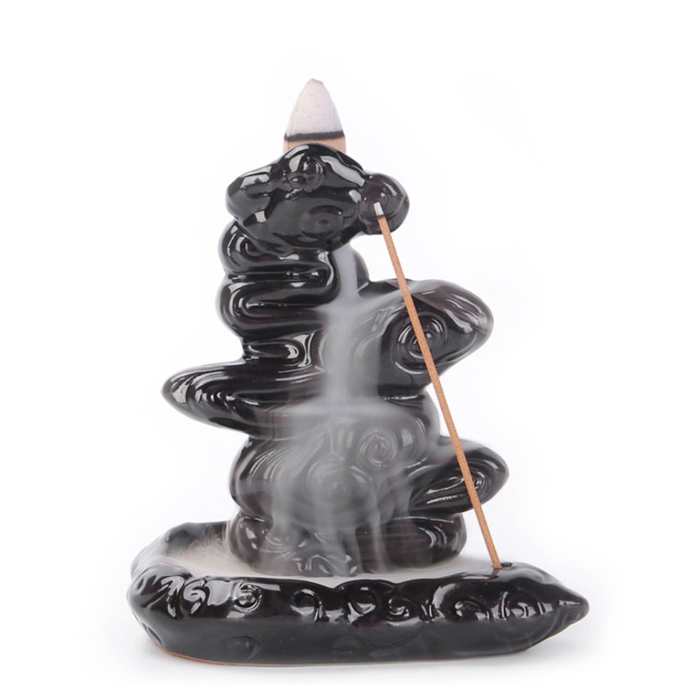 Calm Clouds Ceramic Backflow Incense Burner